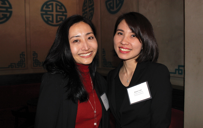 Eri Sugimoto, The Peninsula Tokyo (left), and Sharon Yuen, The Peninsula Beijing